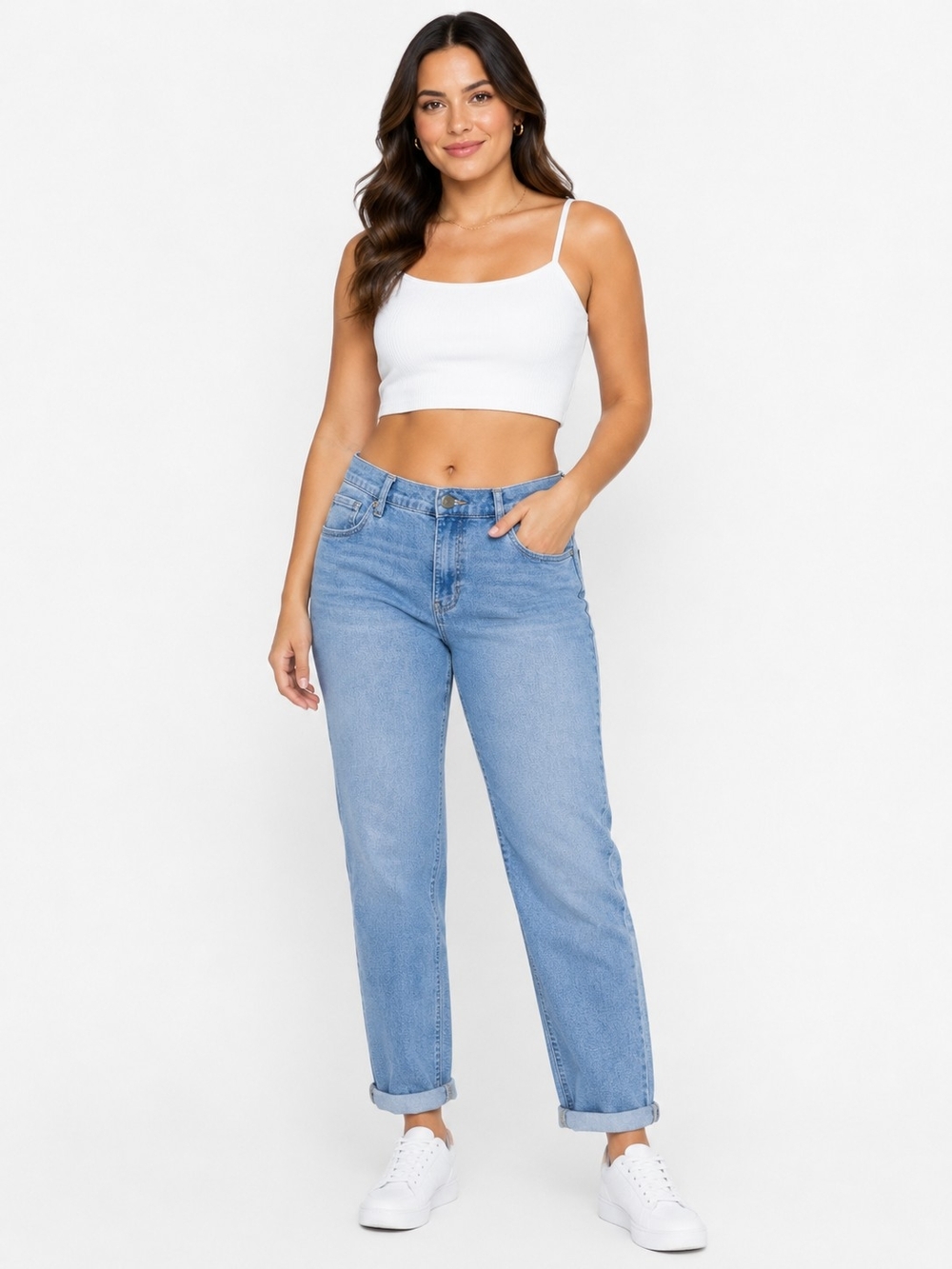 d. jeans Light Blue Boyfriend Jeans